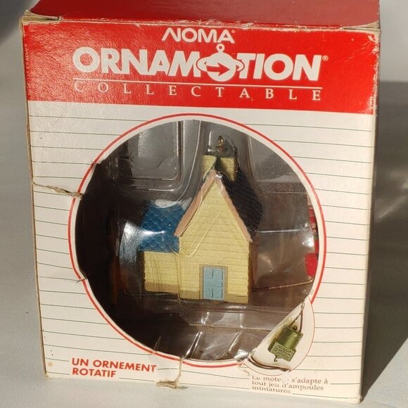 FUN NOMA ORNAMOTION Rotating Ornament The Night Before Christmas Spinning Sleigh - Picture 2 of 12